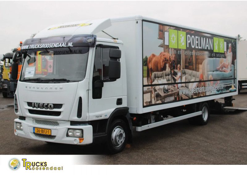 Iveco Eurocargo 75E18 + euro 5 + lift + 3seats - Kravas automašīna ar slēgto virsbūvi: foto 1 Iveco Eurocargo 75E18 + euro 5 + lift + 3seats - Kravas automašīna ar slēgto virsbūvi: foto 1