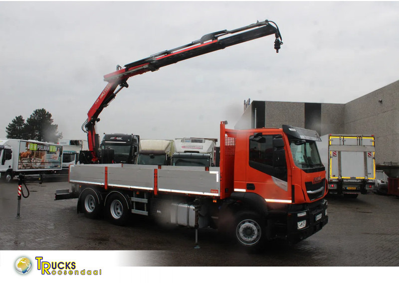 Iveco Stralis 420 + 6x2 + FASSI F185 + EURO 6 + LOW KM + REMOTE - Kravas auto ar manipulatoru: foto 1 Iveco Stralis 420 + 6x2 + FASSI F185 + EURO 6 + LOW KM + REMOTE - Kravas auto ar manipulatoru: foto 1