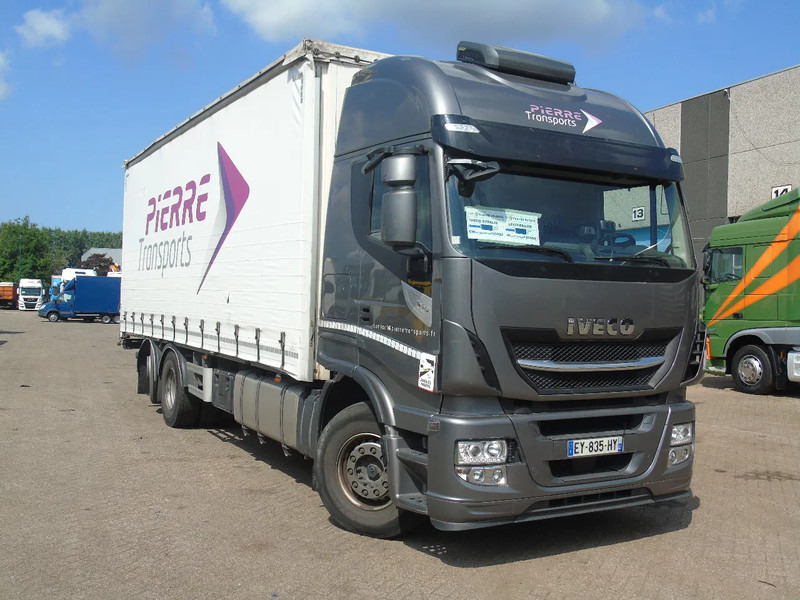 Iveco Stralis 510 + EURO 6 + STEERING AXLE - Kravas automašīna ar tentu: foto 4 Iveco Stralis 510 + EURO 6 + STEERING AXLE - Kravas automašīna ar tentu: foto 4