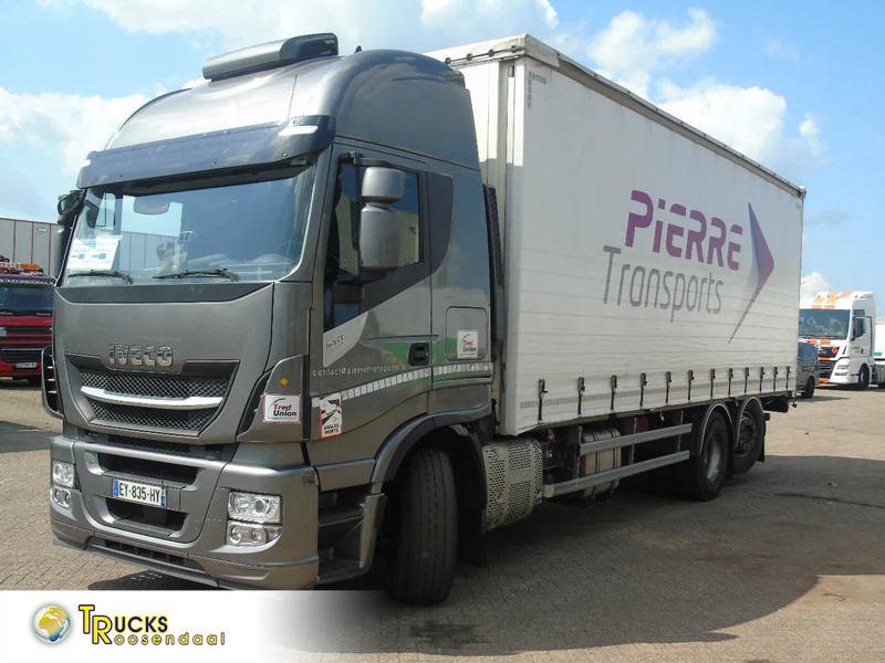 Iveco Stralis 510 + EURO 6 + STEERING AXLE - Kravas automašīna ar tentu: foto 1 Iveco Stralis 510 + EURO 6 + STEERING AXLE - Kravas automašīna ar tentu: foto 1