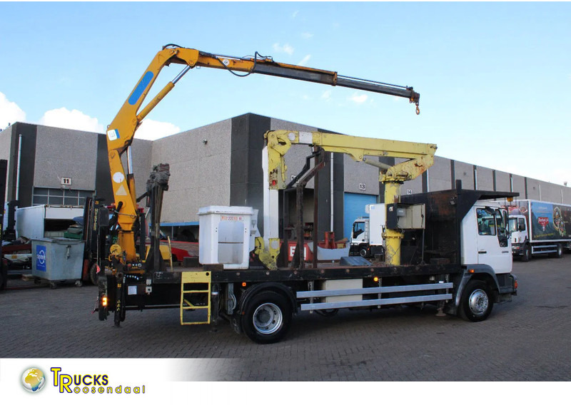 MAN 14.224 + EURO 2 + PTO + EFFER 95 / 2S + 11.5meter platform - Kravas auto ar manipulatoru: foto 1 MAN 14.224 + EURO 2 + PTO + EFFER 95 / 2S + 11.5meter platform - Kravas auto ar manipulatoru: foto 1