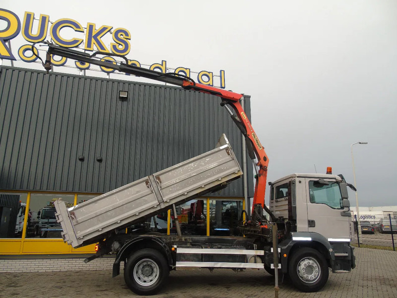 MAN TGM 18.250 + PALFINGER 11.001K + TIPPER + EURO 5 - Kravas auto ar manipulatoru: foto 3 MAN TGM 18.250 + PALFINGER 11.001K + TIPPER + EURO 5 - Kravas auto ar manipulatoru: foto 3