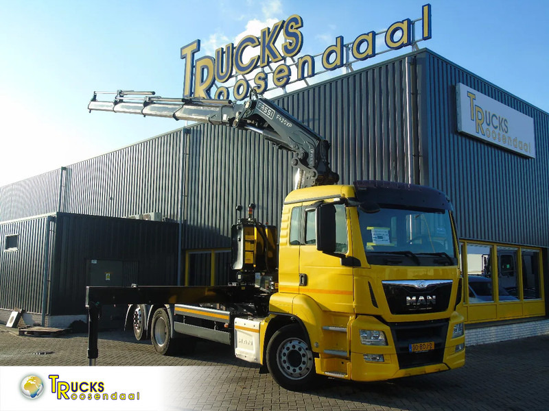 MAN TGS 26.360 + FASSI 420AXP.24 + 6X2 STEERING + 4.876 HOURS + EURO 6 - Kravas auto ar manipulatoru: foto 1 MAN TGS 26.360 + FASSI 420AXP.24 + 6X2 STEERING + 4.876 HOURS + EURO 6 - Kravas auto ar manipulatoru: foto 1
