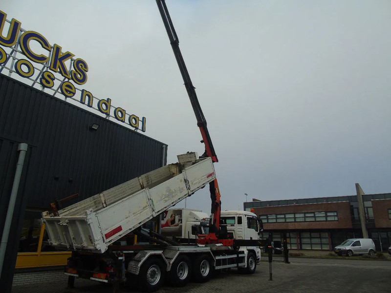 MAN TGS 32.400 + PALFINGER PK23.001EH + HOOKSYSTEM + 8X4 TRIDEM + ROTATOR + EURO 5 - Pacēlājs ar āķi, Kravas auto ar manipulatoru: foto 4 MAN TGS 32.400 + PALFINGER PK23.001EH + HOOKSYSTEM + 8X4 TRIDEM + ROTATOR + EURO 5 - Pacēlājs ar āķi, Kravas auto ar manipulatoru: foto 4