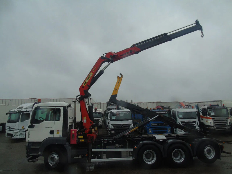 MAN TGS 35.440 + PALFINGER 24500 + 8X4 + EURO 5 + REMOTE - Pacēlājs ar āķi, Kravas auto ar manipulatoru: foto 3 MAN TGS 35.440 + PALFINGER 24500 + 8X4 + EURO 5 + REMOTE - Pacēlājs ar āķi, Kravas auto ar manipulatoru: foto 3