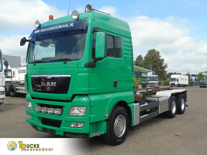 MAN TGX 28.480 + 6X2 + MANUAL - Kravas automašīna - kabeļu sistēma: foto 1 MAN TGX 28.480 + 6X2 + MANUAL - Kravas automašīna - kabeļu sistēma: foto 1