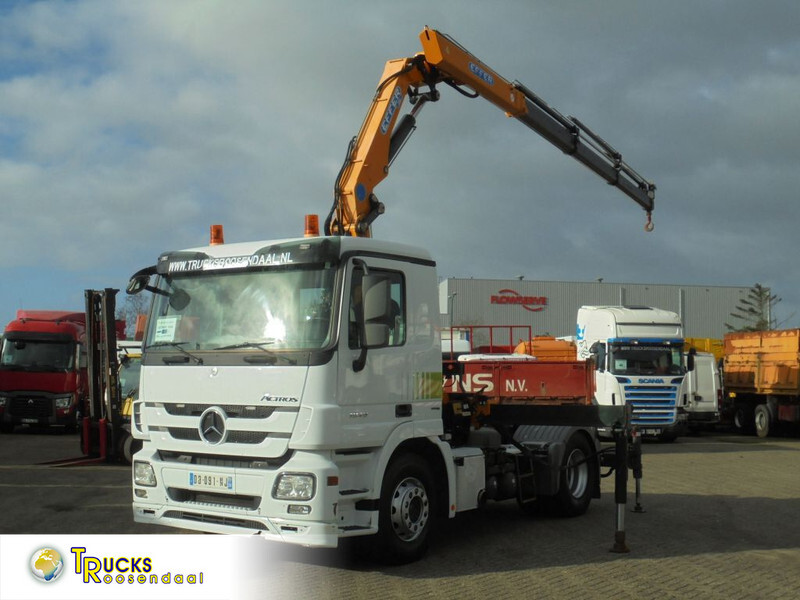 Mercedes-Benz Actros 1846 + Euro 5 + EFFER 250 Crane + REMOTE - Kravas auto ar manipulatoru: foto 1 Mercedes-Benz Actros 1846 + Euro 5 + EFFER 250 Crane + REMOTE - Kravas auto ar manipulatoru: foto 1