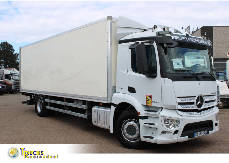 Mercedes-Benz Antos 1830 + EURO 6 + NICE TRUCK - Kravas automašīna ar slēgto virsbūvi: foto 1 Mercedes-Benz Antos 1830 + EURO 6 + NICE TRUCK - Kravas automašīna ar slēgto virsbūvi: foto 1