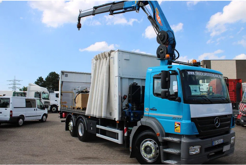 Mercedes-Benz Axor 2533 + 14t crane + 6x2 + REMOTE + MANUAL + LIFT - Kravas auto ar manipulatoru: foto 3 Mercedes-Benz Axor 2533 + 14t crane + 6x2 + REMOTE + MANUAL + LIFT - Kravas auto ar manipulatoru: foto 3