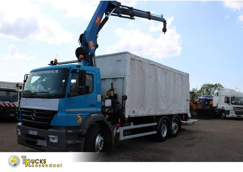 Mercedes-Benz Axor 2533 + 14t crane + 6x2 + REMOTE + MANUAL + LIFT - Kravas auto ar manipulatoru: foto 1 Mercedes-Benz Axor 2533 + 14t crane + 6x2 + REMOTE + MANUAL + LIFT - Kravas auto ar manipulatoru: foto 1