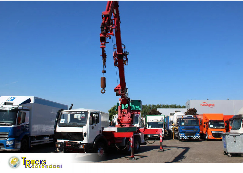 Mercedes-Benz SK 2628 + 6X6 + SPRING + MANUAL + HMK 42TON - Kravas auto ar manipulatoru: foto 1 Mercedes-Benz SK 2628 + 6X6 + SPRING + MANUAL + HMK 42TON - Kravas auto ar manipulatoru: foto 1