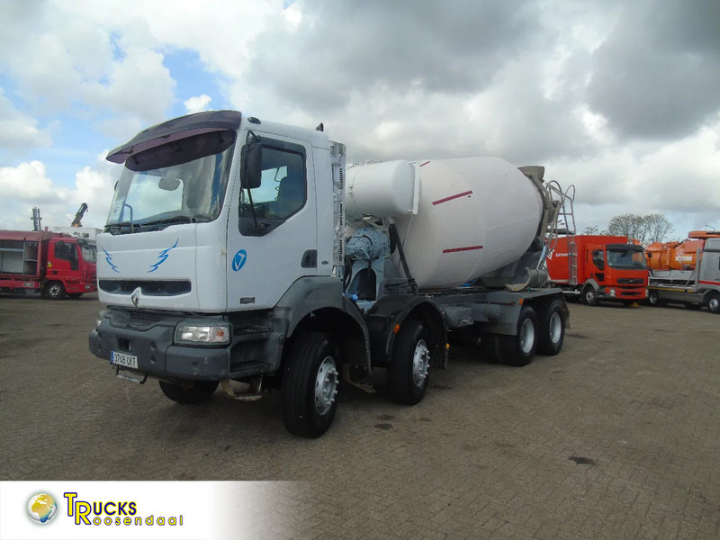 Betonvedējs Renault Kerax 420 + 8x4 + manual + spring + 10m3: foto 1