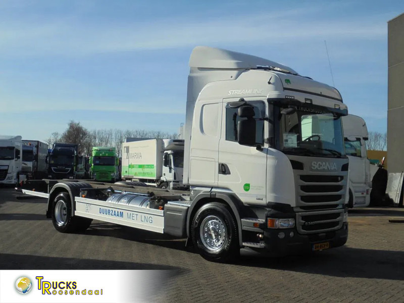 Scania G 340 + Euro 6 + LNG + Manual+BDF - Šasija kravas automašīna: foto 1 Scania G 340 + Euro 6 + LNG + Manual+BDF - Šasija kravas automašīna: foto 1