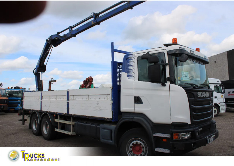 Scania G440 hiab 166-4 hipro + 6x4 + manual + remote - Kravas auto ar manipulatoru: foto 1 Scania G440 hiab 166-4 hipro + 6x4 + manual + remote - Kravas auto ar manipulatoru: foto 1