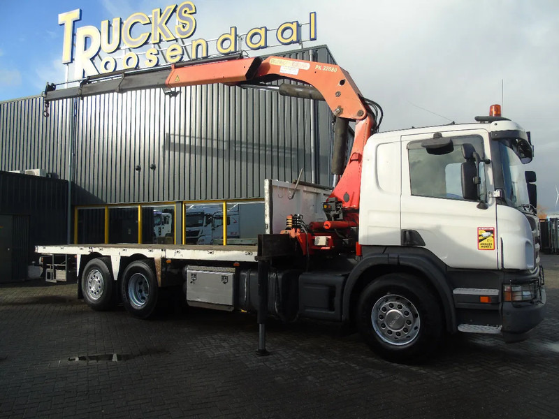 Scania P 420 + PALFINGER 32080 + STEERING + 6X2 - Kravas auto ar manipulatoru: foto 4 Scania P 420 + PALFINGER 32080 + STEERING + 6X2 - Kravas auto ar manipulatoru: foto 4