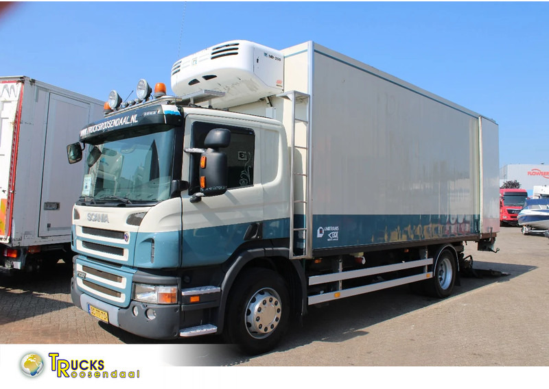 Scania P230 + thermo king + lift - Kravas automašīna refrižerators: foto 1 Scania P230 + thermo king + lift - Kravas automašīna refrižerators: foto 1