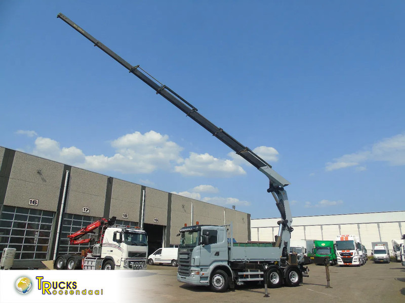 Scania R 420 + PALFINGER 72002 + 7 EXTENTIONS + 6X4 + REMOTE - Kravas auto ar manipulatoru: foto 1 Scania R 420 + PALFINGER 72002 + 7 EXTENTIONS + 6X4 + REMOTE - Kravas auto ar manipulatoru: foto 1
