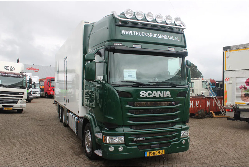 Scania R490 + 6X2 + EURO 6 + heating truck/ flowers FULL OPTION - Kravas automašīna refrižerators: foto 3 Scania R490 + 6X2 + EURO 6 + heating truck/ flowers FULL OPTION - Kravas automašīna refrižerators: foto 3