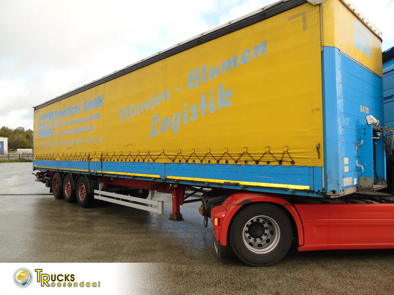 Schmitz Cargobull 3 AXLE SAF + DHOLLANDIA LOADLIFT + SLIDING ROOF - Tenta puspiekabe: foto 1 Schmitz Cargobull 3 AXLE SAF + DHOLLANDIA LOADLIFT + SLIDING ROOF - Tenta puspiekabe: foto 1