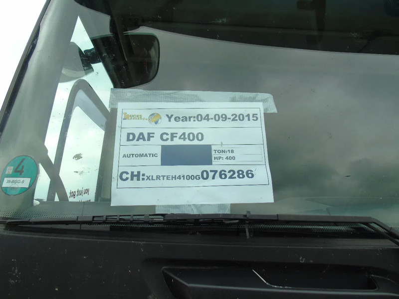 Vilcējs DAF CF 400: foto 20