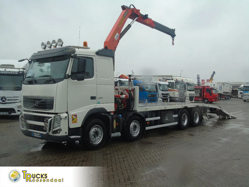 Volvo FH 460 + 8X4 + PALFINGER PK15500 + MANUAL + euro 5 - Autovedējs, Kravas auto ar manipulatoru: foto 1 Volvo FH 460 + 8X4 + PALFINGER PK15500 + MANUAL + euro 5 - Autovedējs, Kravas auto ar manipulatoru: foto 1