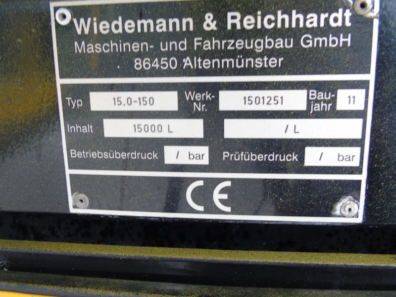 Asenizācijas mašīna Volvo FMX 420 + 15.000L + HIGH PRESSURE PUMP + URACA + 6X4 + EURO 5: foto 10