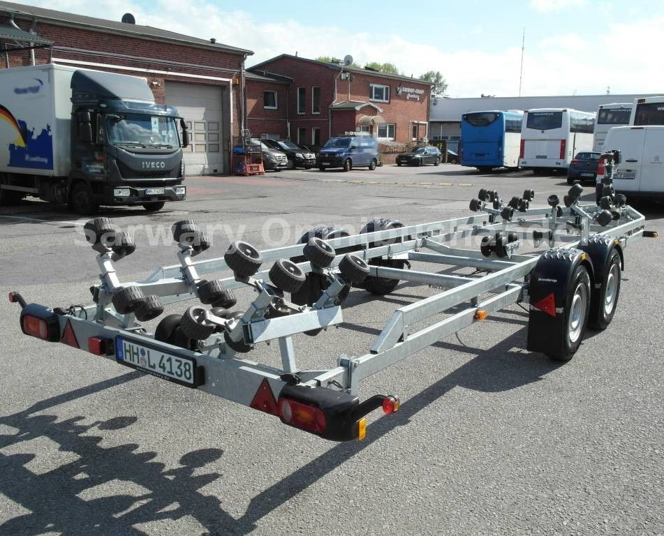 Laivu piekabe Brenderup Premiun 303500-SRX Bootsanhänger 3500 KG,Boot 9m: foto 6