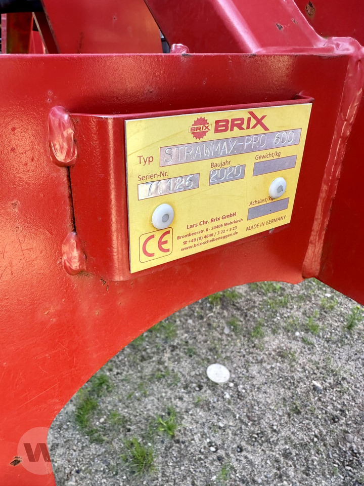 Brix Strawmax-Pro 600 - Atsperzaru ecēšas: foto 2 Brix Strawmax-Pro 600 - Atsperzaru ecēšas: foto 2