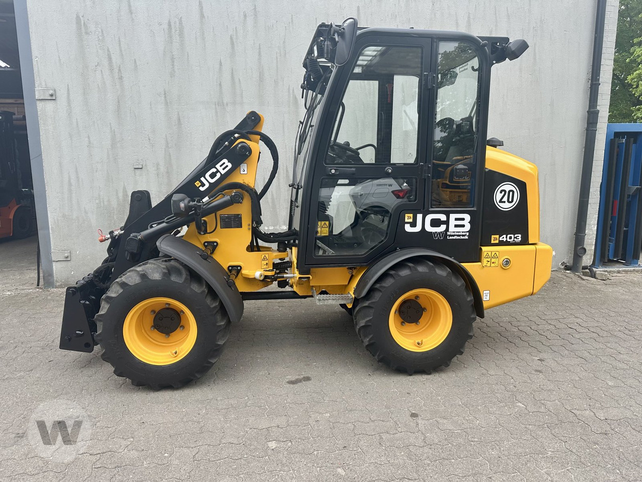 Mini iekrāvējs JCB 403 AGRI: foto 13 Mini iekrāvējs JCB 403 AGRI: foto 13