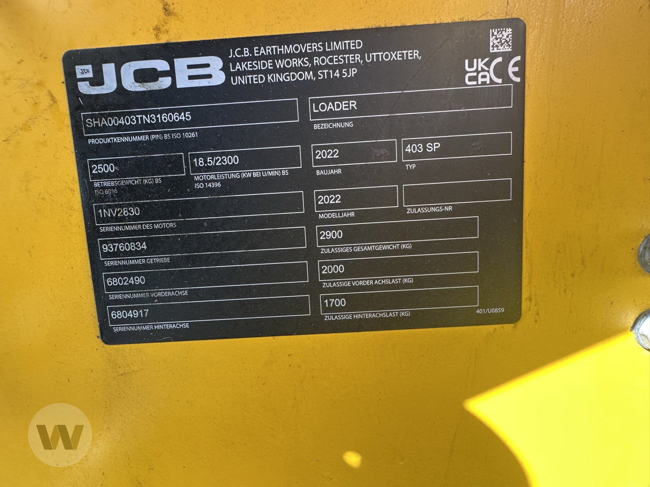 JCB 403 AGRI - Mini iekrāvējs: foto 3 JCB 403 AGRI - Mini iekrāvējs: foto 3