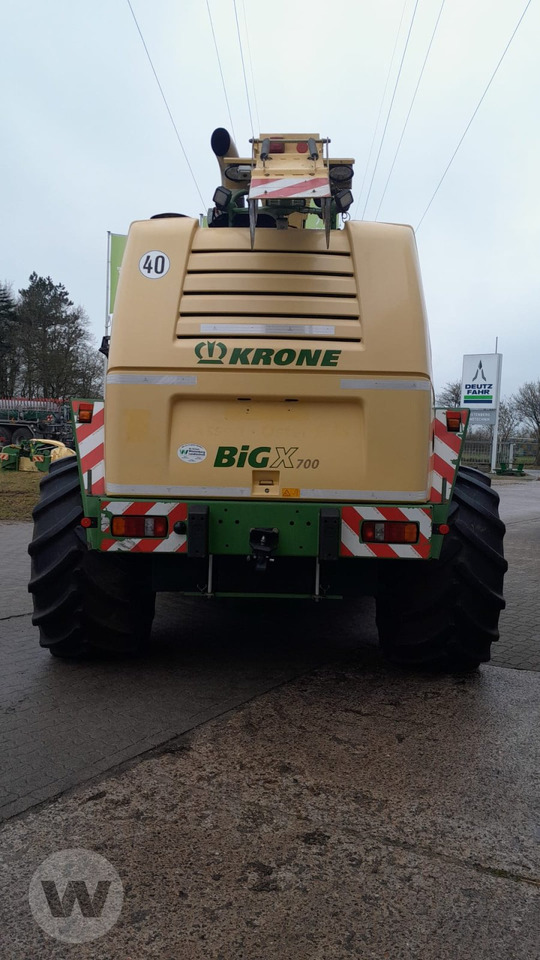 Krone Big X 700 - Lopbarības kombains: foto 4 Krone Big X 700 - Lopbarības kombains: foto 4