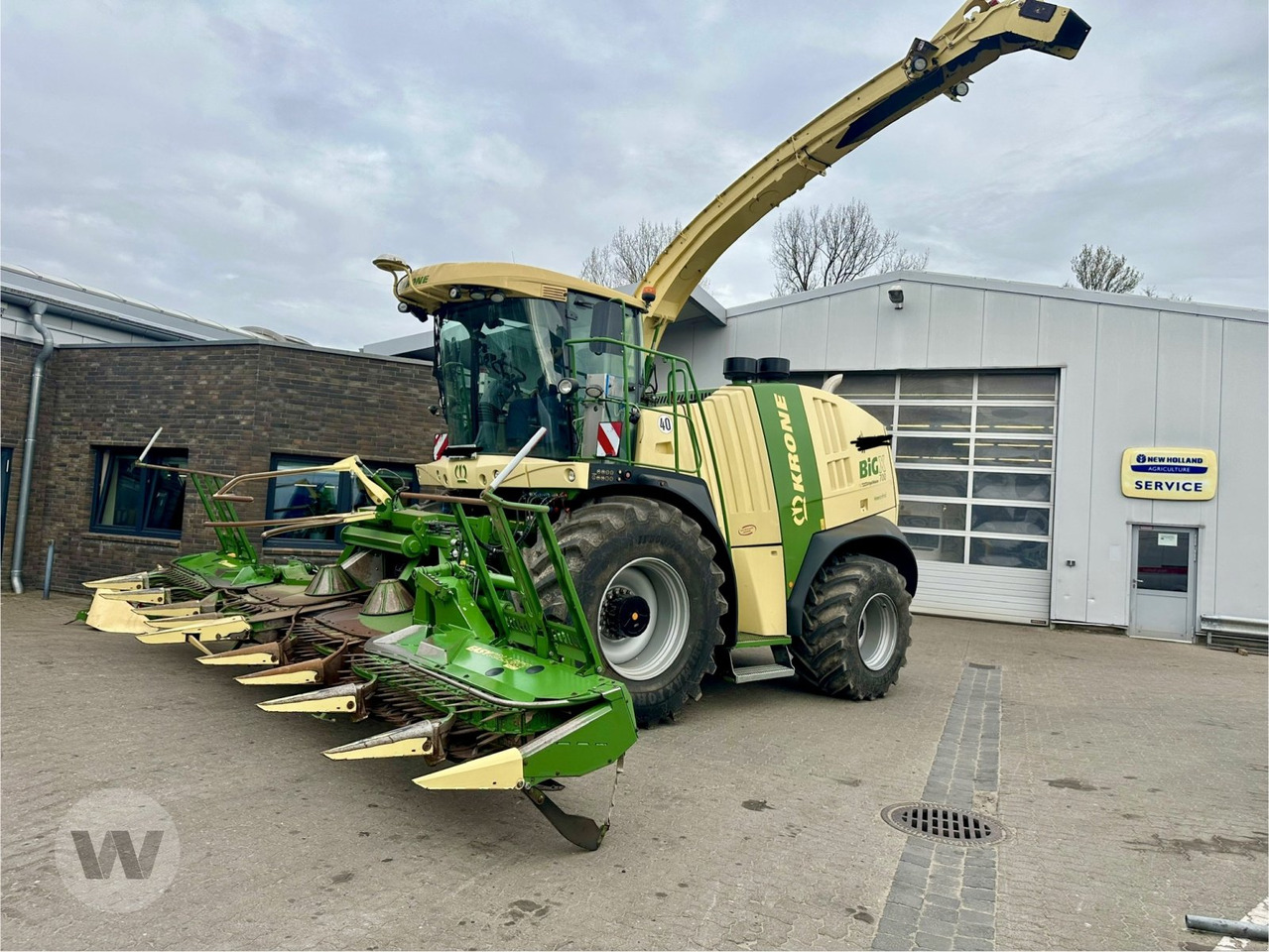 Krone Big X 700 - Lopbarības kombains: foto 4 Krone Big X 700 - Lopbarības kombains: foto 4