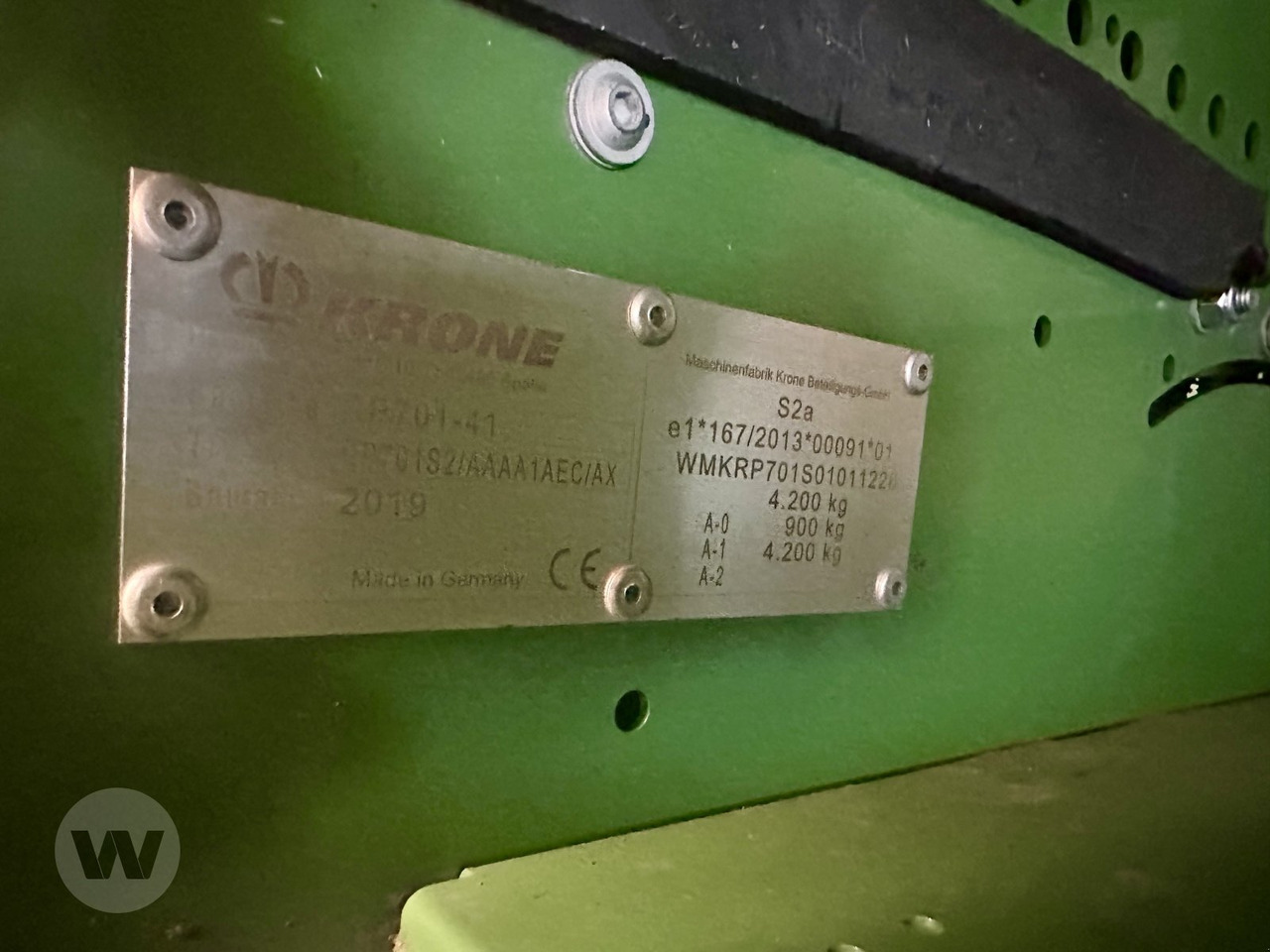 Krone Comprima V 180 XC - Rituļu prese: foto 3 Krone Comprima V 180 XC - Rituļu prese: foto 3