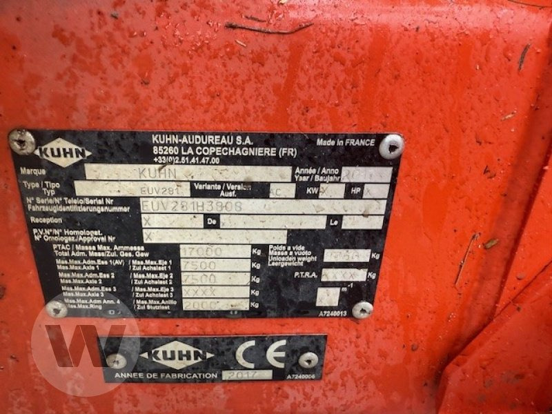 Kuhn EUROMIX I 2580 - Lopbarības sagatavošanas tehnika: foto 2 Kuhn EUROMIX I 2580 - Lopbarības sagatavošanas tehnika: foto 2