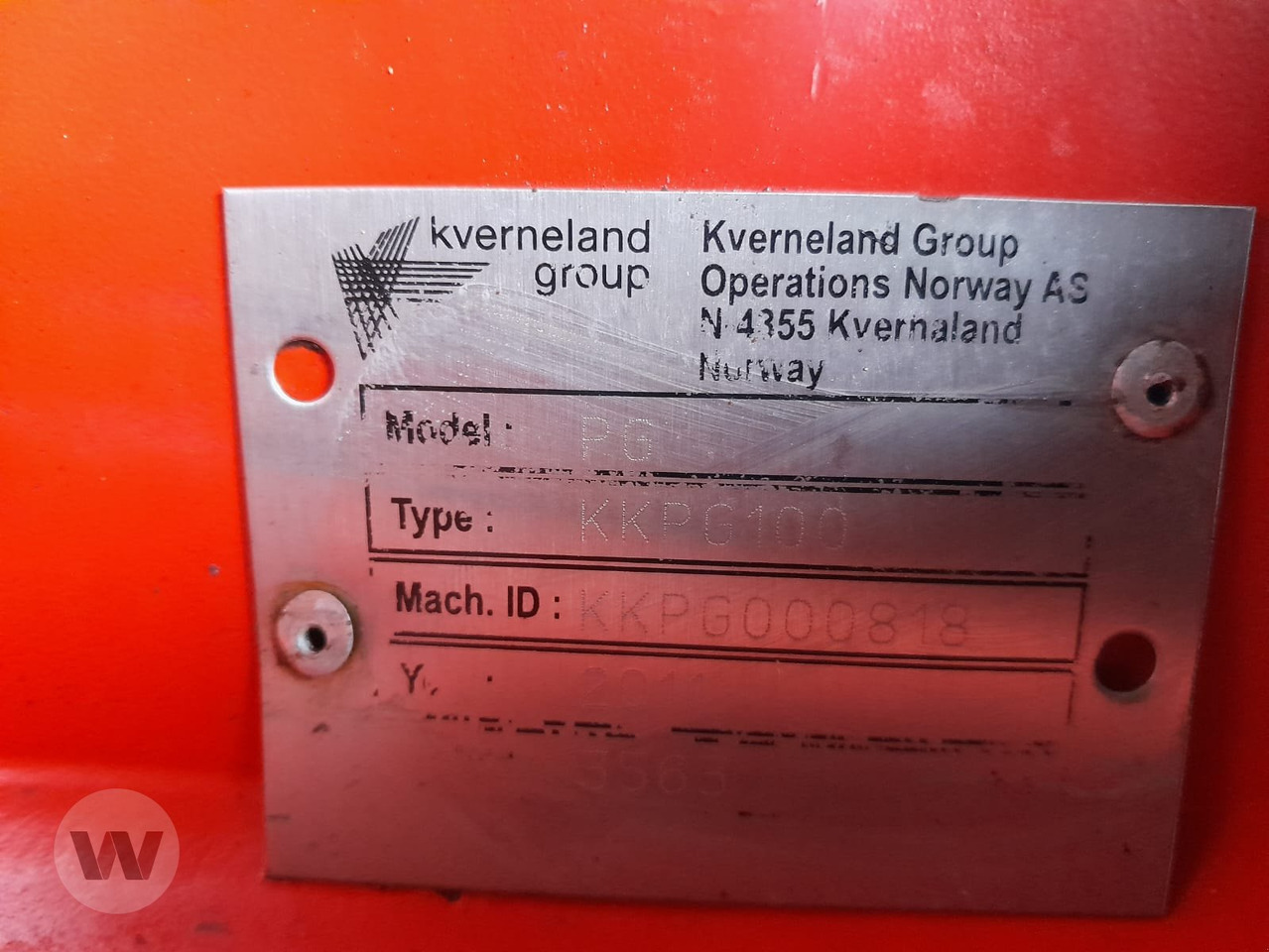 Kverneland PG 100 - Arkls: foto 2 Kverneland PG 100 - Arkls: foto 2