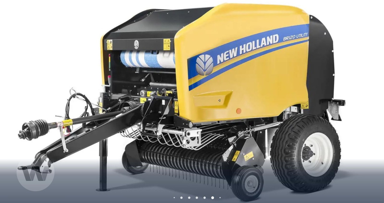 New Holland BR 120 - Rituļu prese: foto 1 New Holland BR 120 - Rituļu prese: foto 1