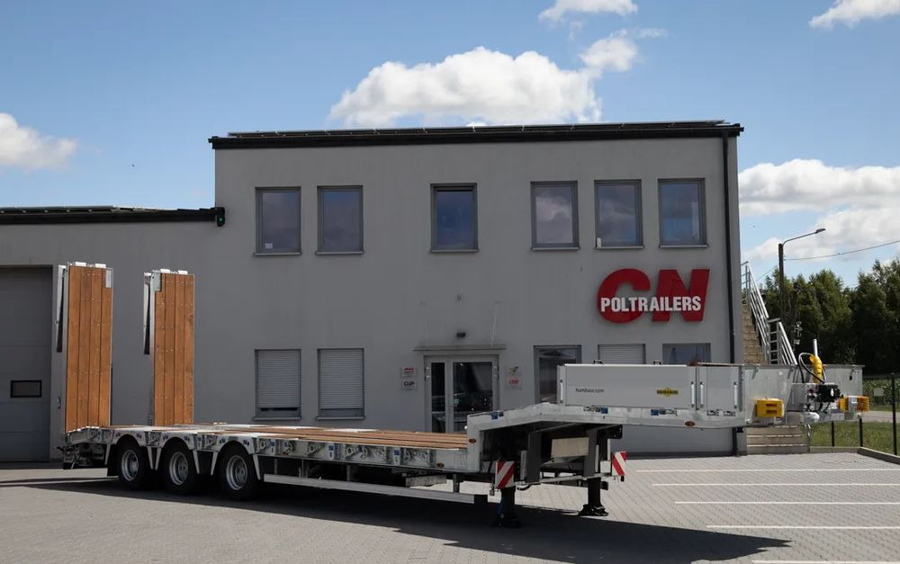 Humbaur HTS30K Naczepa niskopodwoziowa // 3. osiowa // ocynkowana rama // rampy hydrauliczne 1. i 2. częściowe - Puspiekabe zema profila platforma: foto 5 Humbaur HTS30K Naczepa niskopodwoziowa // 3. osiowa // ocynkowana rama // rampy hydrauliczne 1. i 2. częściowe - Puspiekabe zema profila platforma: foto 5