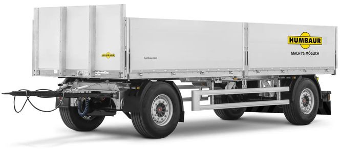 Humbaur Przyczepa burtowa HD 18 - Bortu piekabe/ Platforma: foto 4 Humbaur Przyczepa burtowa HD 18 - Bortu piekabe/ Platforma: foto 4
