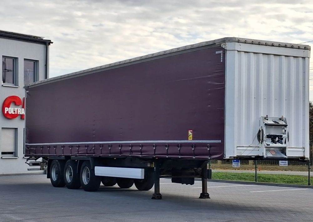 Krone Standard, Firanka, Mocowania promowe, Podnoszony zderzak - Tenta puspiekabe: foto 2 Krone Standard, Firanka, Mocowania promowe, Podnoszony zderzak - Tenta puspiekabe: foto 2