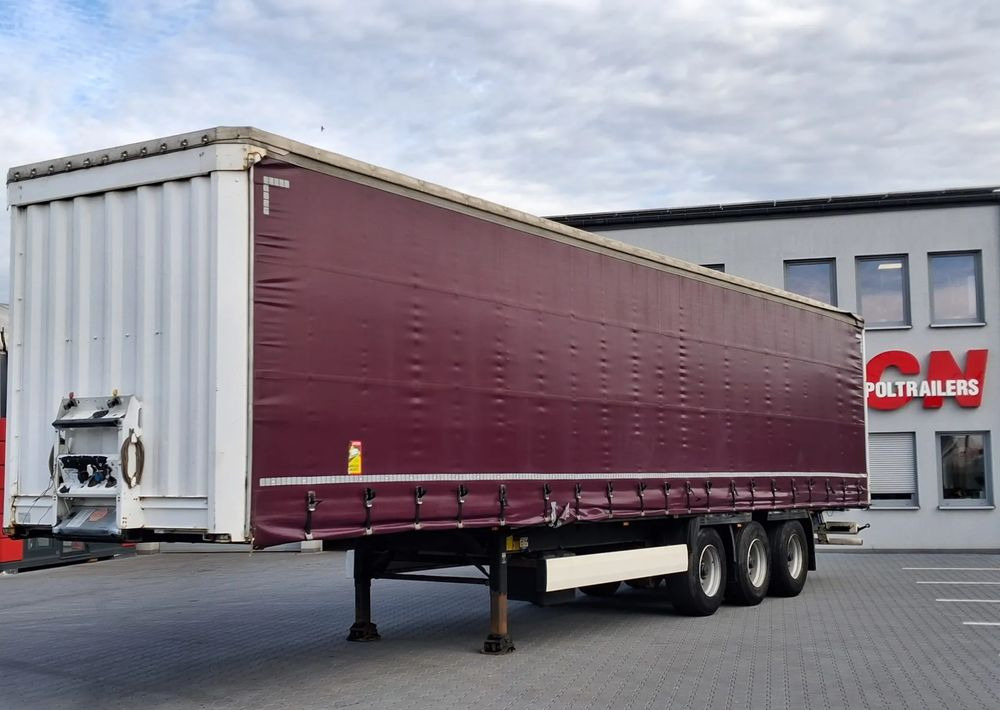 Krone Standard, Firanka, Mocowania promowe, Podnoszony zderzak - Tenta puspiekabe: foto 1 Krone Standard, Firanka, Mocowania promowe, Podnoszony zderzak - Tenta puspiekabe: foto 1