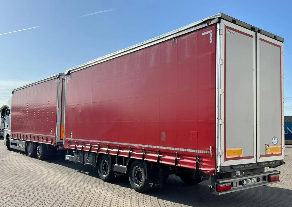MAN TGX 26.470 z przyczepą Redos - Kravas automašīna ar tentu: foto 4 MAN TGX 26.470 z przyczepą Redos - Kravas automašīna ar tentu: foto 4