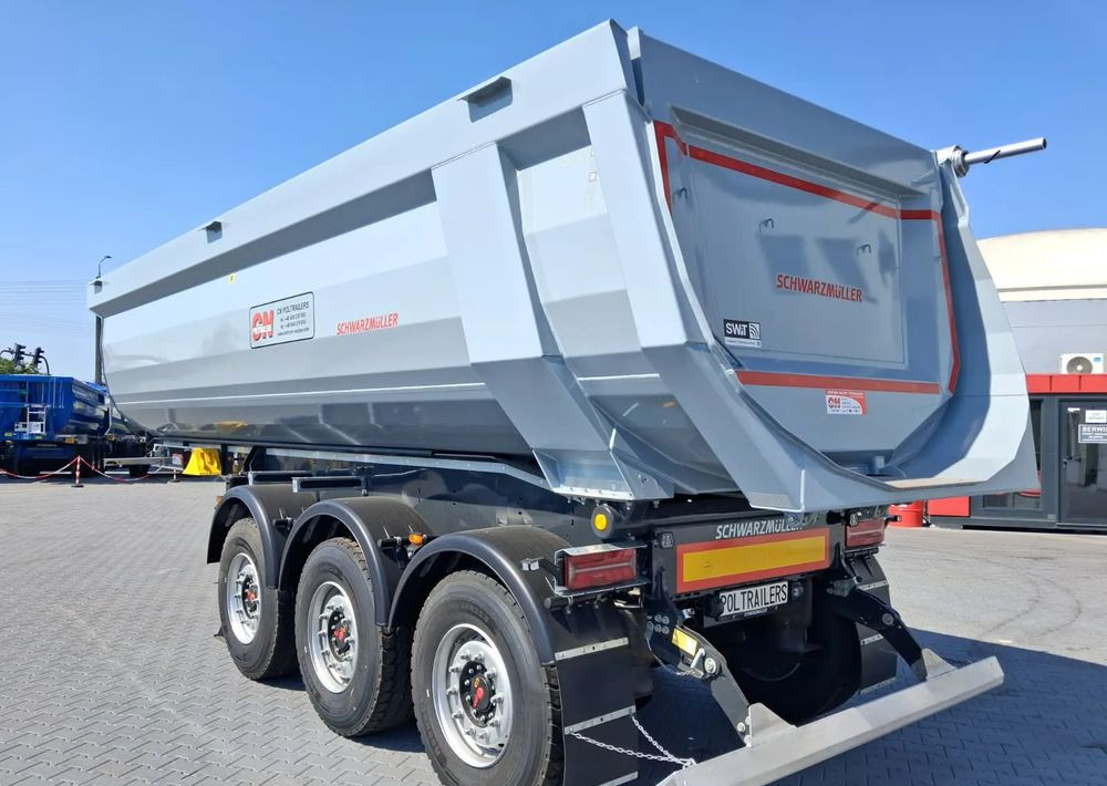 Schwarzmuller stalowa wywrotka 27 m3 - Puspiekabe pašizgāzējs: foto 2 Schwarzmuller stalowa wywrotka 27 m3 - Puspiekabe pašizgāzējs: foto 2