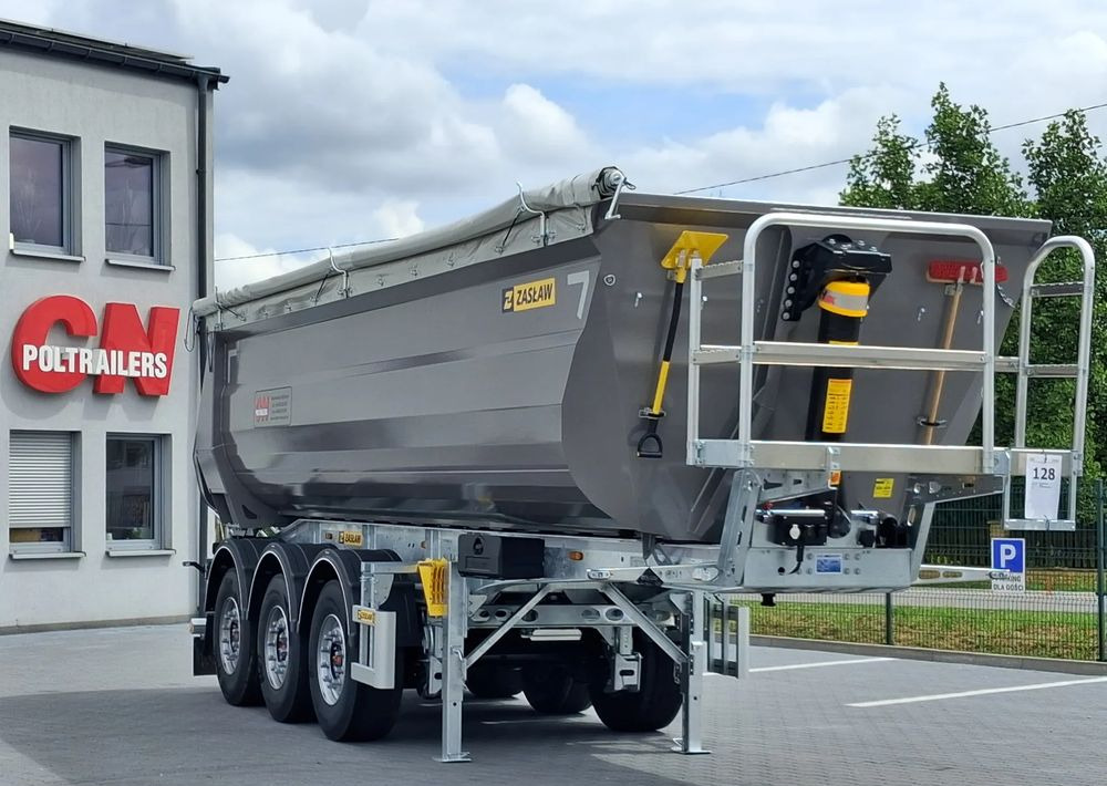 Zaslaw NOWY MODEL, CAŁA HARDOX 500 24/27m3 - Puspiekabe pašizgāzējs: foto 4 Zaslaw NOWY MODEL, CAŁA HARDOX 500 24/27m3 - Puspiekabe pašizgāzējs: foto 4