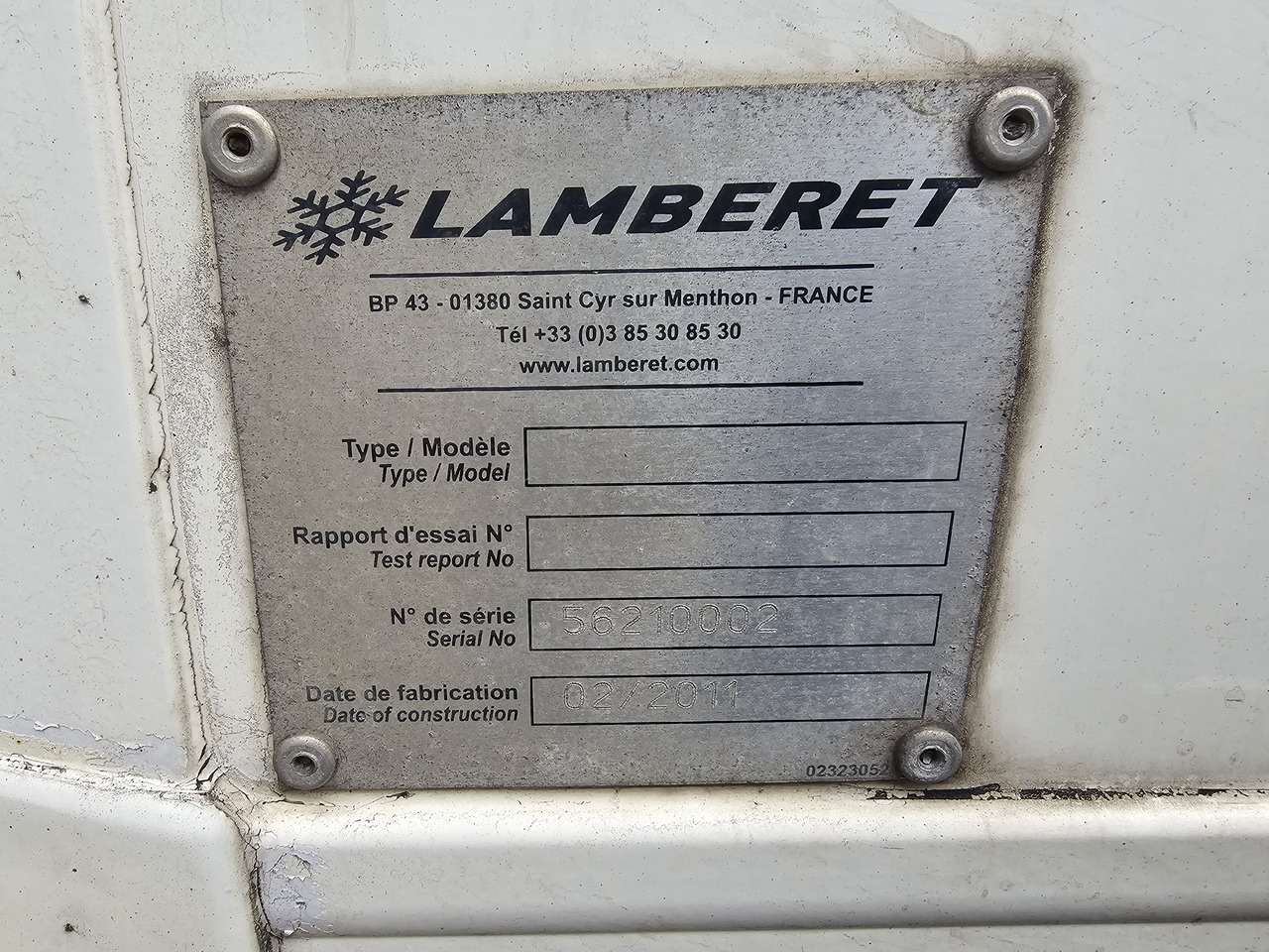 LAMBERET FRIGO BODY / CARRIER SUPRA 850MT / TAIL LIFT ZEPRO Z155 MA + REMOTE - Maināmā virsbūve - refrižerators: foto 3 LAMBERET FRIGO BODY / CARRIER SUPRA 850MT / TAIL LIFT ZEPRO Z155 MA + REMOTE - Maināmā virsbūve - refrižerators: foto 3