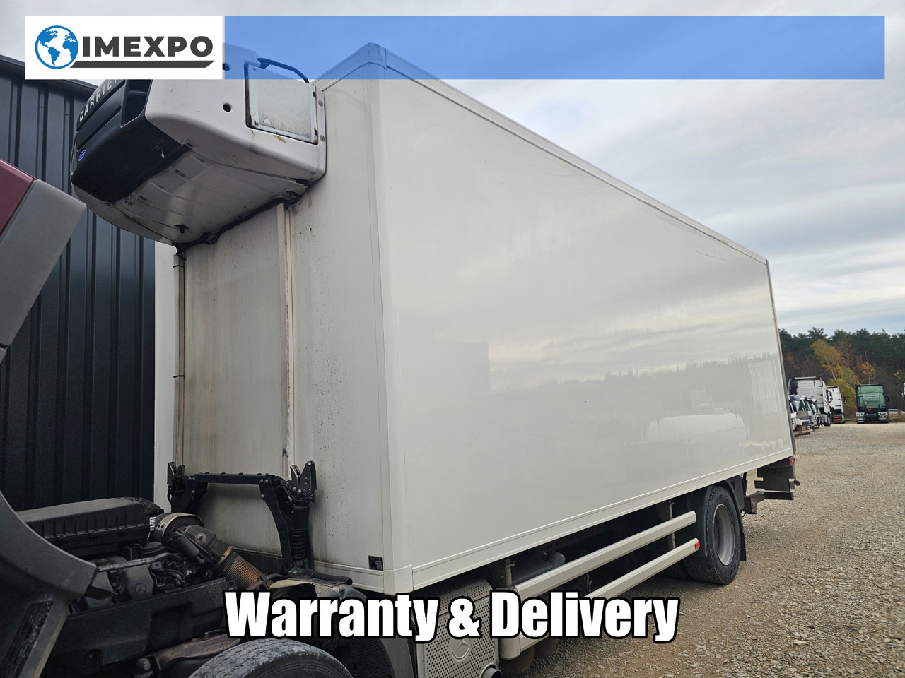 LAMBERET FRIGO BODY / CARRIER SUPRA 850MT / TAIL LIFT ZEPRO Z155 MA + REMOTE - Maināmā virsbūve - refrižerators: foto 1 LAMBERET FRIGO BODY / CARRIER SUPRA 850MT / TAIL LIFT ZEPRO Z155 MA + REMOTE - Maināmā virsbūve - refrižerators: foto 1