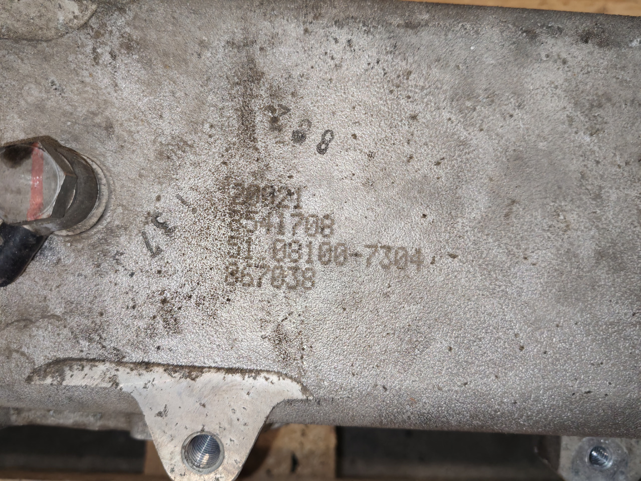 MAN TGS TGX EURO 6 / D2676 / EG RECILCULATION / 51081007304 - EGR dzesētājs: foto 5 MAN TGS TGX EURO 6 / D2676 / EG RECILCULATION / 51081007304 - EGR dzesētājs: foto 5