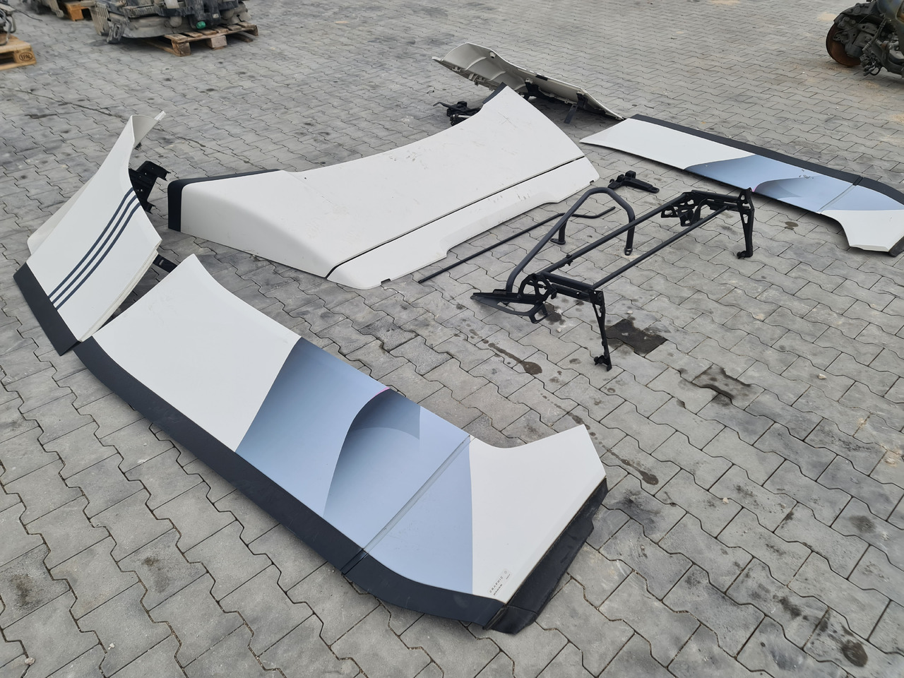 Aerodinamika/ Spoileris SCANIA R NGT FULL CABIN SPOILERS SET / CR20H CABINE: foto 1