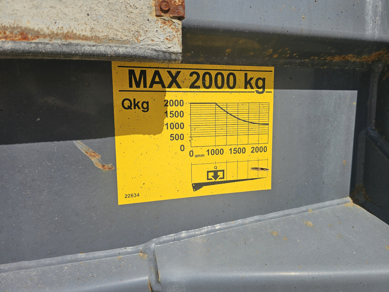 ZEPRO Z 2000-175 MA / 2019 / 2000kg - Kravas lifts: foto 3 ZEPRO Z 2000-175 MA / 2019 / 2000kg - Kravas lifts: foto 3