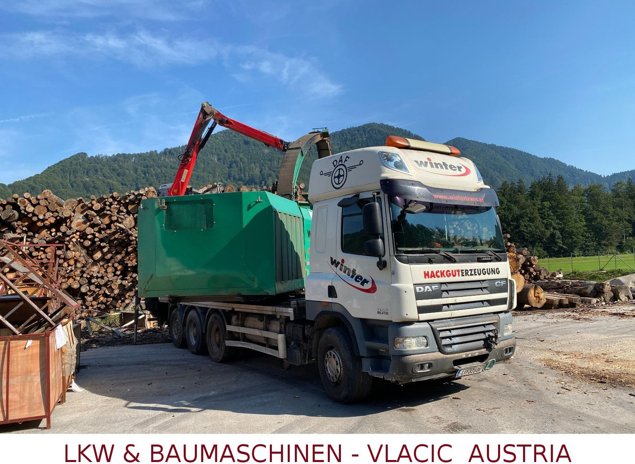 DAF CF85 Holzhackmaschine JENZ HEM 700 - Kokvedējs: foto 2 DAF CF85 Holzhackmaschine JENZ HEM 700 - Kokvedējs: foto 2