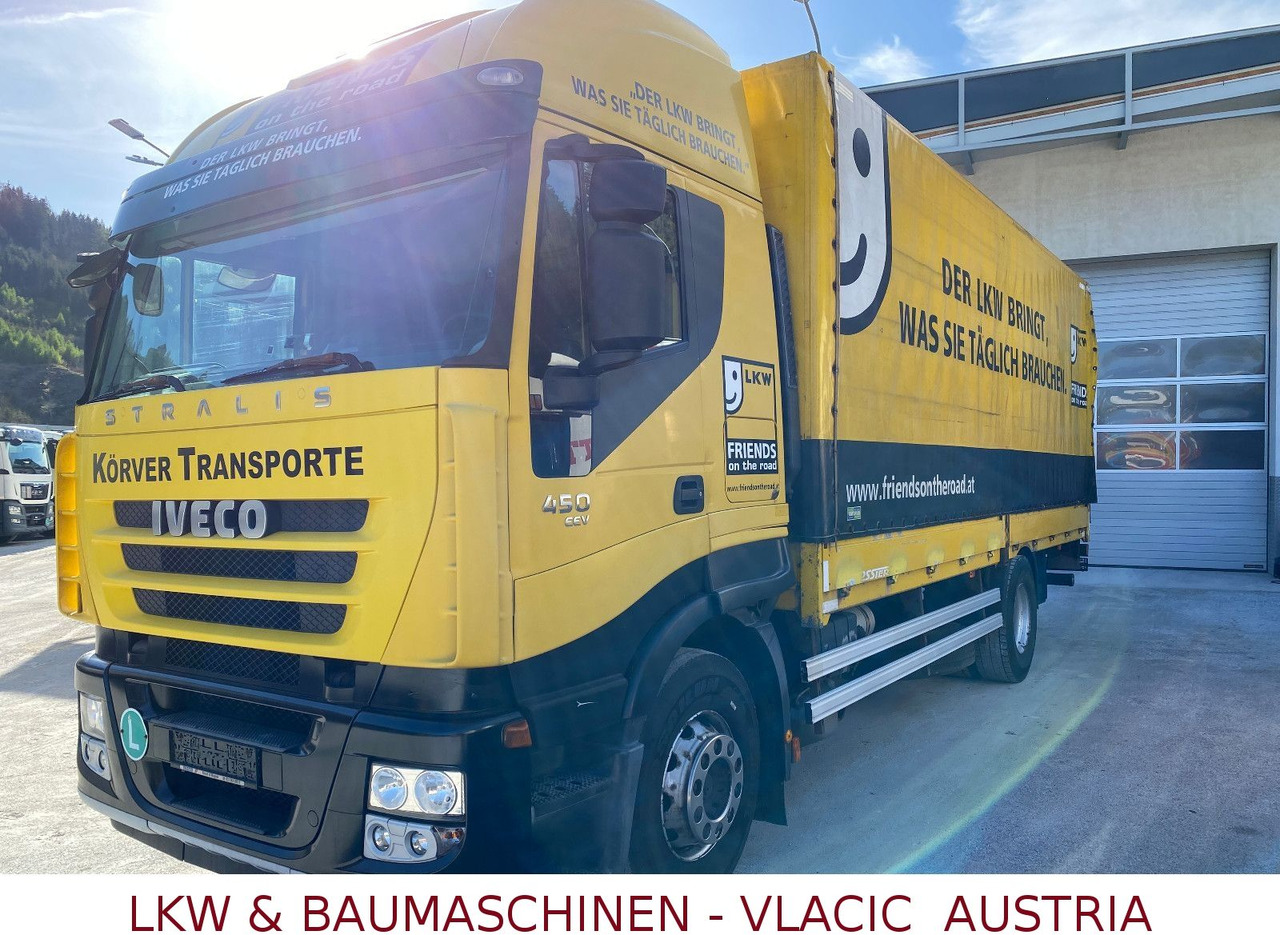 Iveco STRALIS AS190S45 - Kravas automašīna ar tentu: foto 1 Iveco STRALIS AS190S45 - Kravas automašīna ar tentu: foto 1